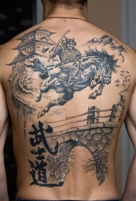 30 alucinantes tatuajes de guerreros