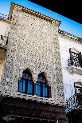 Fachada decorada en la Medina de Tánger. Fotografia-Marruecos_Abuelohara