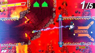 El juego de carreras futuristas 2D 'The Next Penelope' llegará a Switch en breve