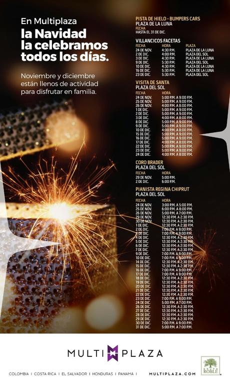 Vive la magia e ilumina tú Navidad con Multiplaza Vive la magia e ilumina tú Navidad con Multiplaza