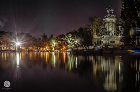 La postal de la semana: Noche en el Retiro