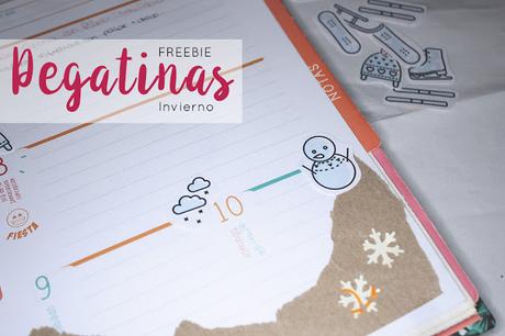 Freebie: pegatinas de Invierno