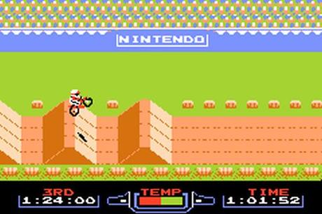 Excite Bike, clásico videojuego de carreras
