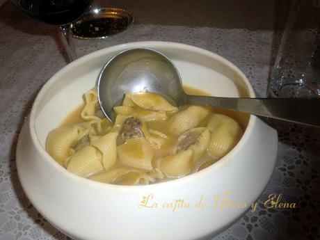 Sopa de galets
