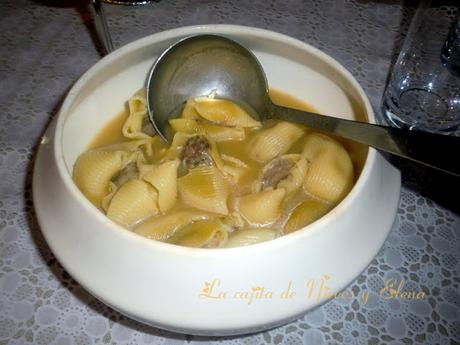 Sopa de galets