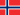 Bandera de Noruega