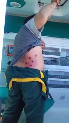 Represión en  Neuquén en una maderera