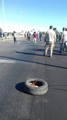 Represión en  Neuquén en una maderera