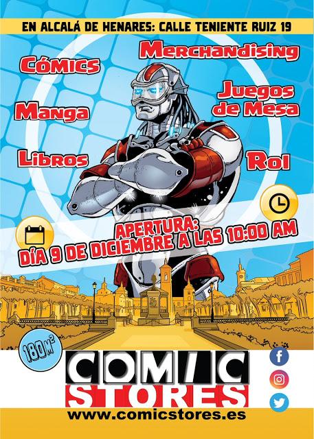 Apertura de Cómic Store Alcalá, mañana día 9