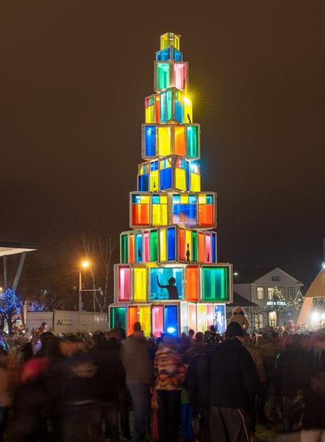 13 espectaculares árboles de navidad