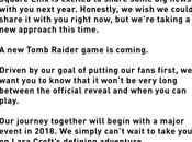 Square Enix confirma desarrollo nuevo Tomb Raider