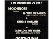 Concierto Moonrose, Beanies, King Gooliath Clem Vessel Costello Club