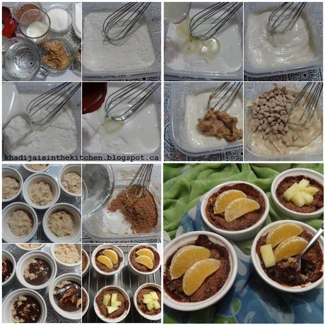 POUDING AU CHOCOLAT ET BEURRE D’ARACHIDES / CHOCOLATE PEANUT BUTTER PUDDING / PUDIN DE CHOCOLATE Y MANTEQUILLA DE MANI / بودينغ الشوكولاته و زبدة الفول السوداني