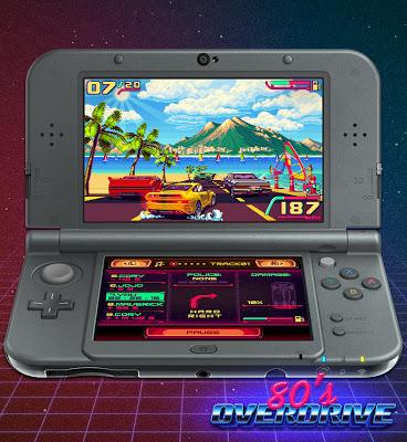 Impresiones con '80's Overdrive' - carreras sobresaturadas y bólidos imposibles en tu 3DS