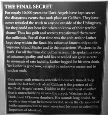 Luher se ha fugado de la Roca (Y Lion sigue durmiendo)