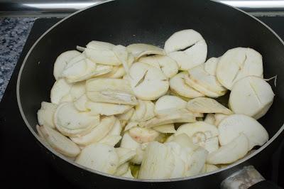 Filetes de ternera con yuca