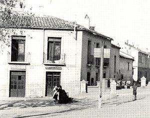 Portiña de San Miguel de Talavera, en fotos de 1945