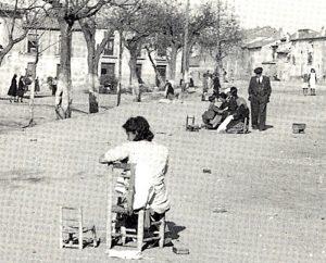 Portiña de San Miguel de Talavera, en fotos de 1945