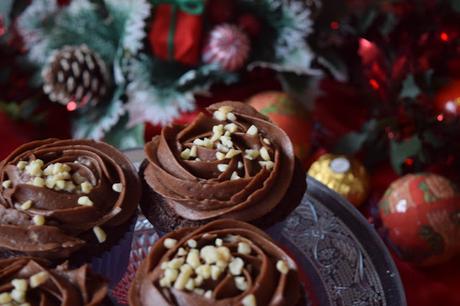 Cupcakes de Ferrero Rocher