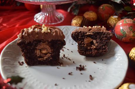 Cupcakes de Ferrero Rocher