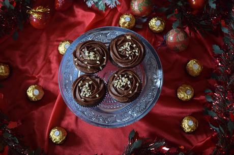 Cupcakes de Ferrero Rocher