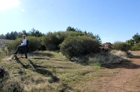 Ruta de la Cueva de la Mora, la cárcel de cuarzo de la reina Quilama Desvío para comenzar a crestear Cueva de la Mora