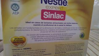 Papilla de cereales Sinlac Papilla de cereales Sinlac