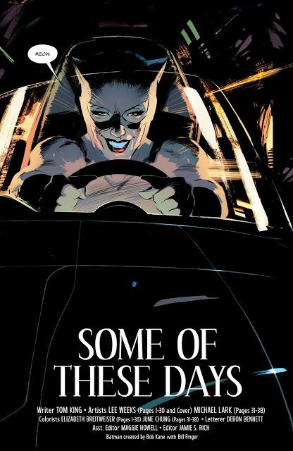 El Batman de Tom King 7: 'Some of These Days' (Annual 2 USA), con Lee Weeks y Michael Lark
