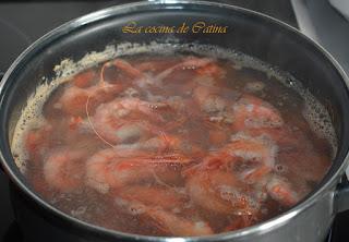 Ensaladilla de gambas Ensaladilla de gambas