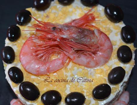 Ensaladilla de gambas Ensaladilla de gambas