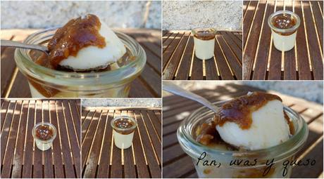 Flan de queso con salsa de turrón de Jijona (tradicional o Thermomix) - #NavideñizateTS Flan de queso con salsa de turrón de Jijona (tradicional o Thermomix) - #NavideñizateTS