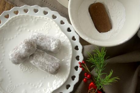 Alfajores de almendra, ya va llegando la Navidad