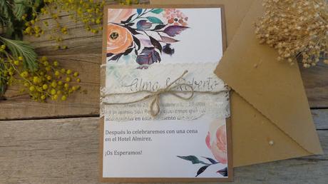 Invitaciones con Encaje para Novias muy Románticas Invitaciones con Encaje para Novias muy Románticas