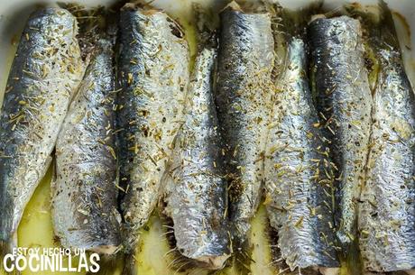 Receta de sardinas al horno con hierbas provenzales Receta de sardinas al horno con hierbas provenzales