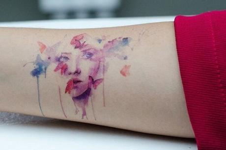 30 diseños e ideas de tatuajes de acuarelas