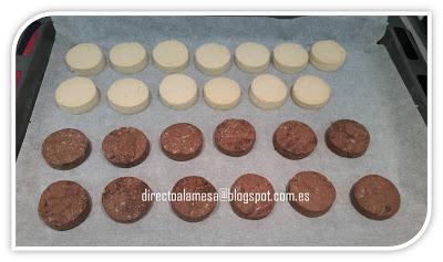 Polvorones de almendra (y chocolate) Polvorones de almendra (y chocolate)