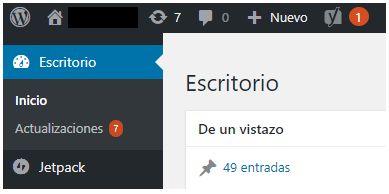 WordPress actualizado a la versión 4.9.1 WordPress actualizado a la versión 4.9.1