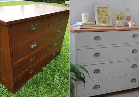 Gran transformación gran para una cómoda heredada Gran transformación gran para una cómoda heredada