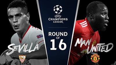 El Sevilla FC se enfrentará al Manchester United en los octavos de Final de la Champions League