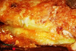 Lasaña de calabacin y berenjenas Lasaña de calabacin y berenjenas