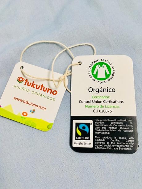 Tukutuno es una marca de ropa de algodón orgánico para bebés