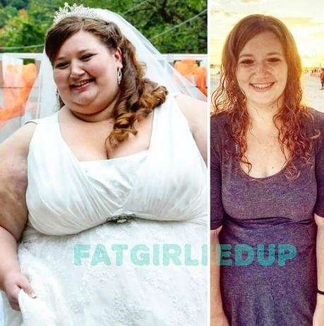 Esta mujer pesaba 250 kilos y ahora compara sus fotos después de perder 180 kilos, ¡el resultado es impresionante!