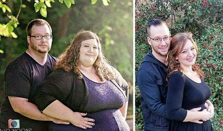 Esta mujer pesaba 250 kilos y ahora compara sus fotos después de perder 180 kilos, ¡el resultado es impresionante!