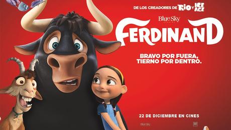 ¡Sorteamos 5 packs de la película Ferdinand!