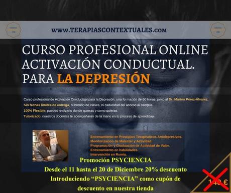 Curso online: Terapia de activación conductual para la depresión