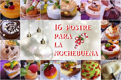 16 postres para la nochebuena