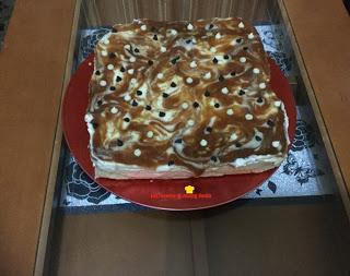 TARTA DE CREMA PASTELERA Y NATA CON SALSA TOFFEE EN THERMOMIX Y TRADICIONAL TARTA DE CREMA PASTELERA Y NATA CON SALSA TOFFEE EN THERMOMIX Y TRADICIONAL
