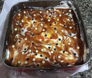 TARTA DE CREMA PASTELERA Y NATA CON SALSA TOFFEE EN THERMOMIX Y TRADICIONAL TARTA DE CREMA PASTELERA Y NATA CON SALSA TOFFEE EN THERMOMIX Y TRADICIONAL