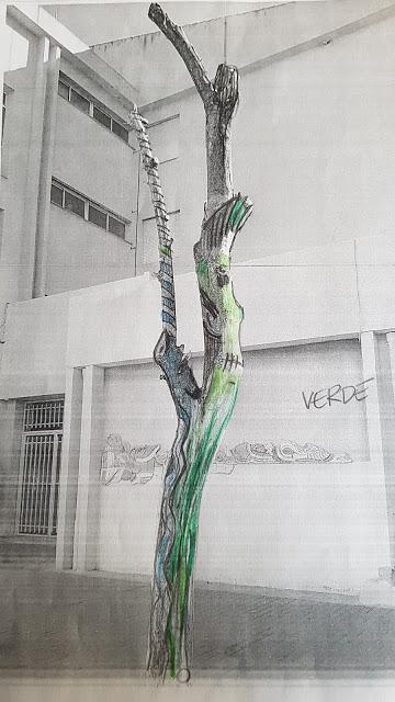 Proyecto árbol- fase bocetos