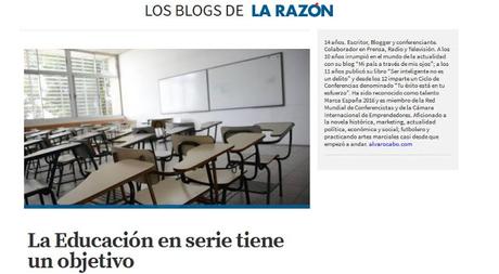 La educación en serie tiene un objetivo